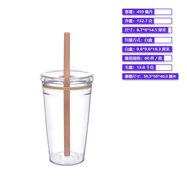 Ladies Insulated Drinking Cup with Sturdy Silicone Straw Kalsten