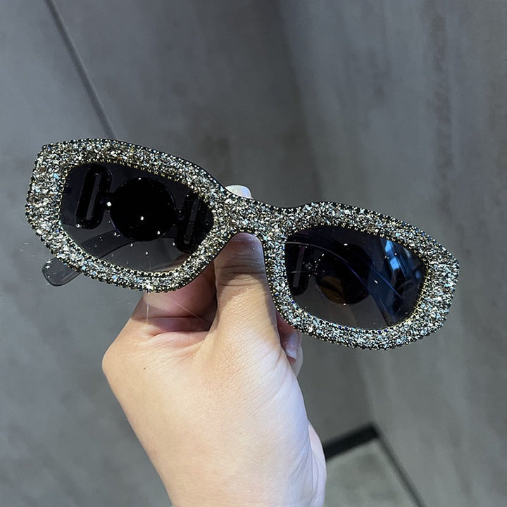 Ladies Fashion Sunglasses with Sparkling Rhinestone Frame Kalsten