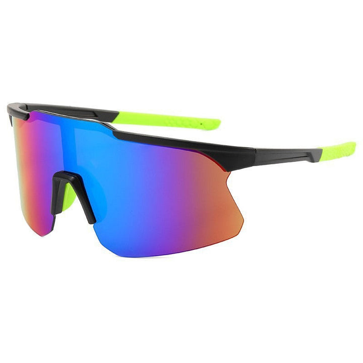 Unisex nan sporty performance sunglasses half rimless with polarized lenses and non-slip nose pad Kalsten