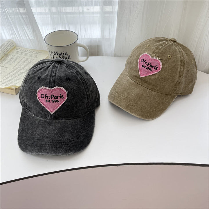 Women's Vintage-Inspired Embroidered Baseball Cap Kalsten