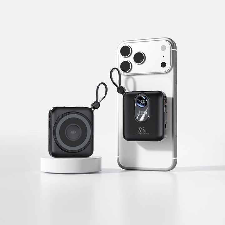 Powerbank with wireless charging function and digital smart display Kalsten