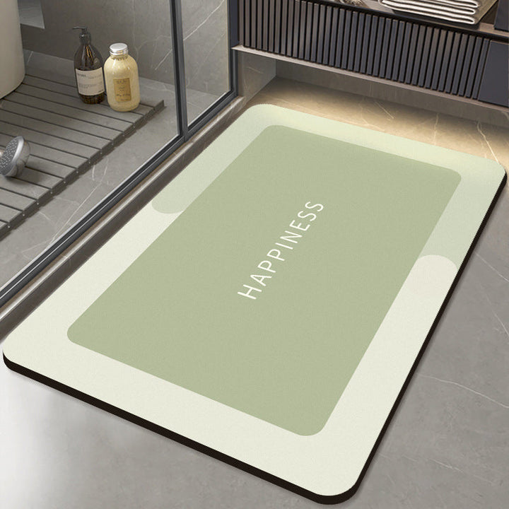 Contemporary Decorative Bath Mat Kalsten