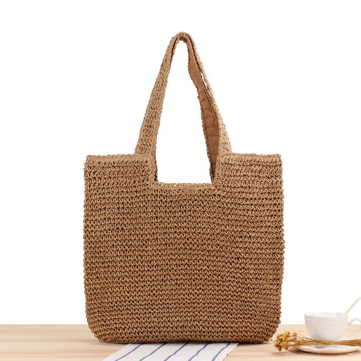Handmade tote bag made of natural wicker Kalsten