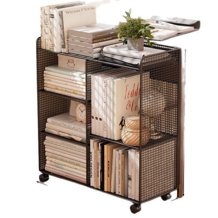 Modern Wire Mesh Bookshelf Organizer Kalsten