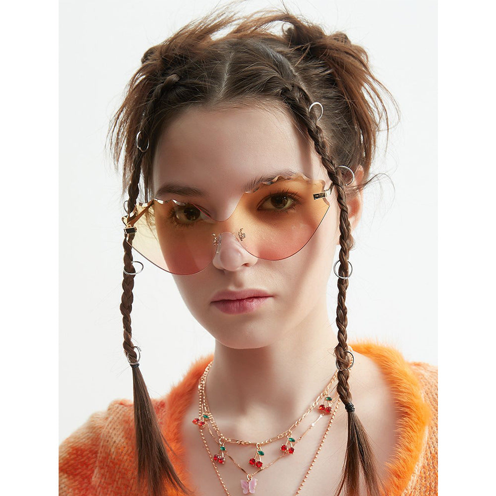 Women's Sunglasses with Unique Wave Design Kalsten