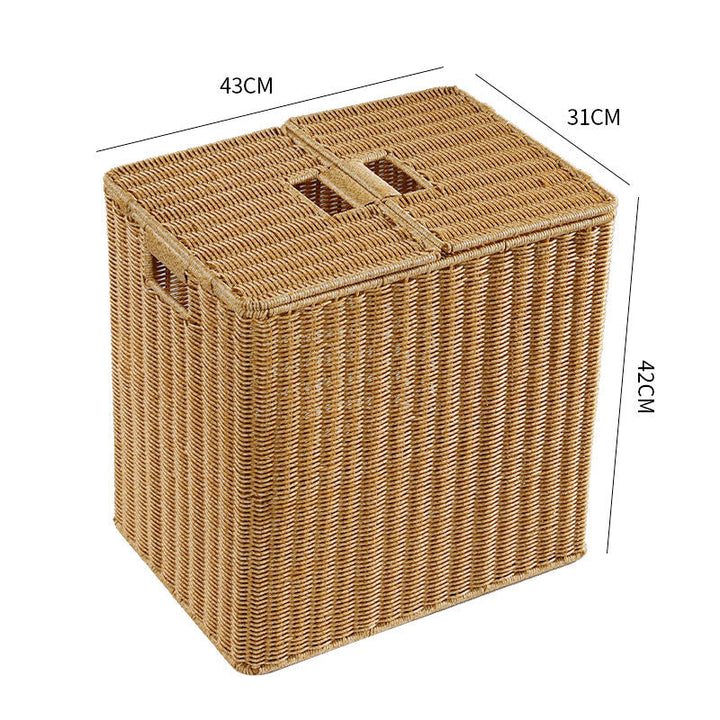 Handcrafted Woven Storage Chest Kalsten