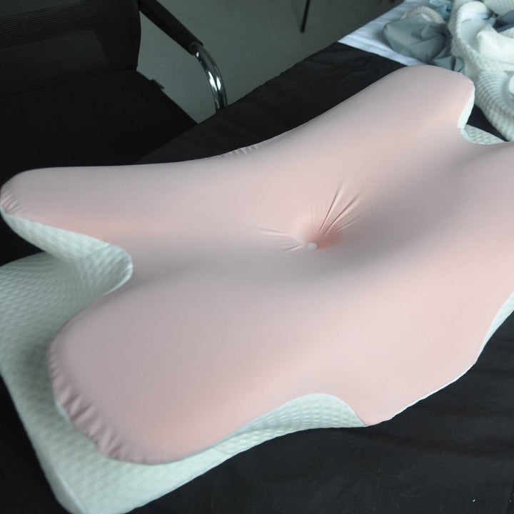 Ergonomic contour pillow with cooling surface Kalsten