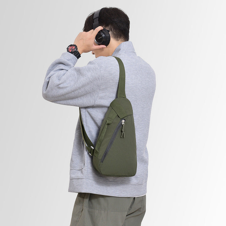 Sling bag with ergonomic design and additional compartments Kalsten