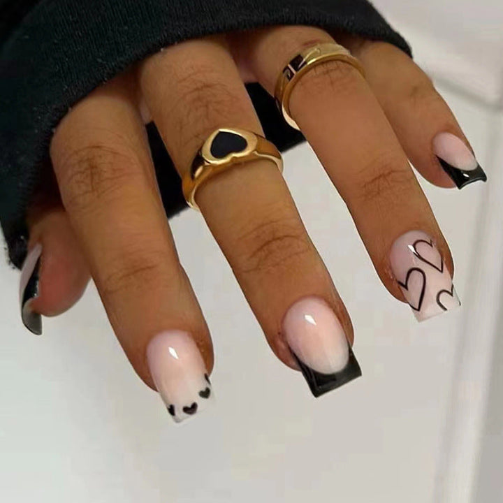 Heart-Inspired Press-On Nail Designs Kalsten