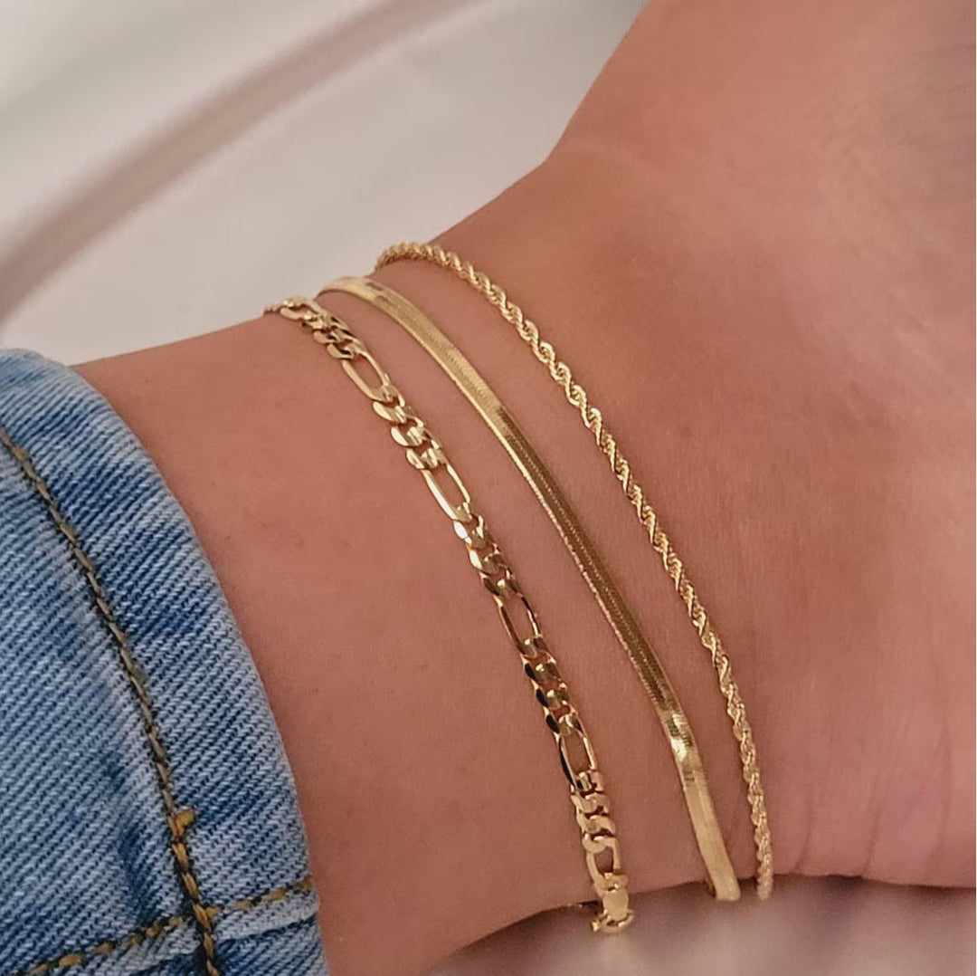 Elegant Double Chain Anklet Kalsten