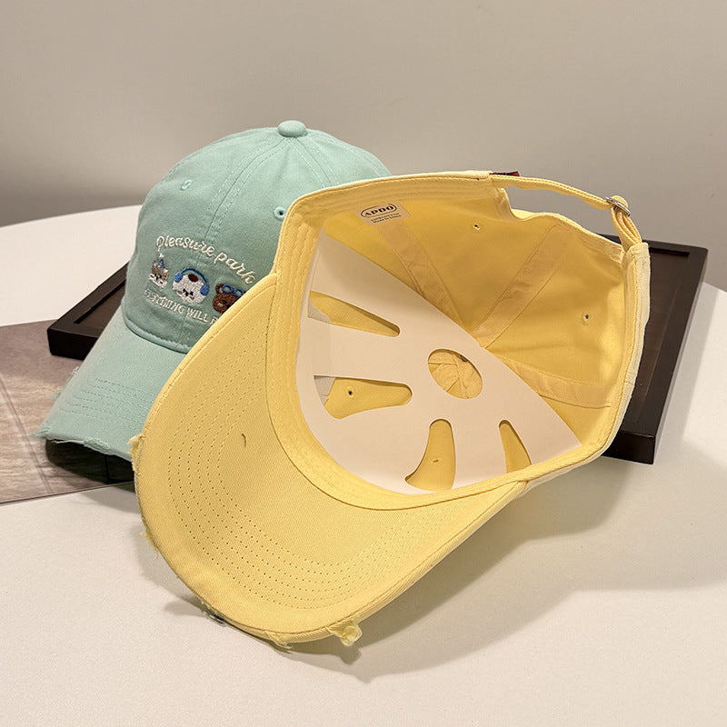 Unisex Embroidered Casual Cap Kalsten
