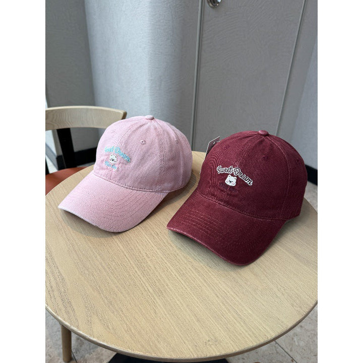 Women's Playful Embroidered Cap Kalsten