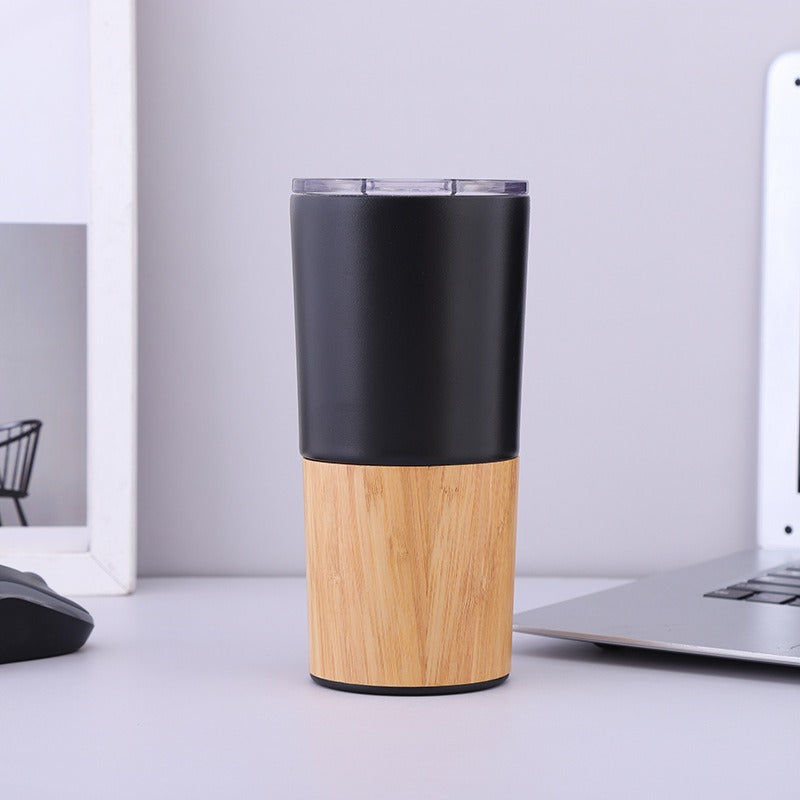 Ladies thermos mug made of eco-friendly bamboo and stainless steel Kalsten