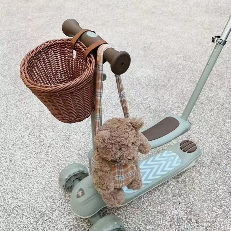 Bicycle Handlebars Woven Basket Kalsten