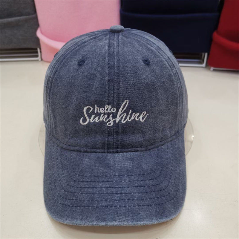 Women's Embroidered Cotton Baseball Cap Kalsten