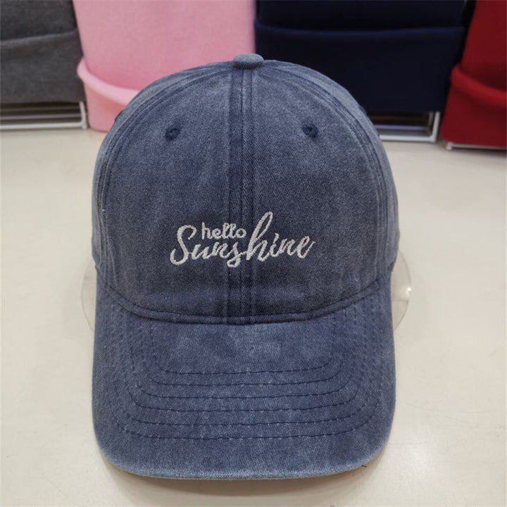 Women's Embroidered Cotton Baseball Cap Kalsten