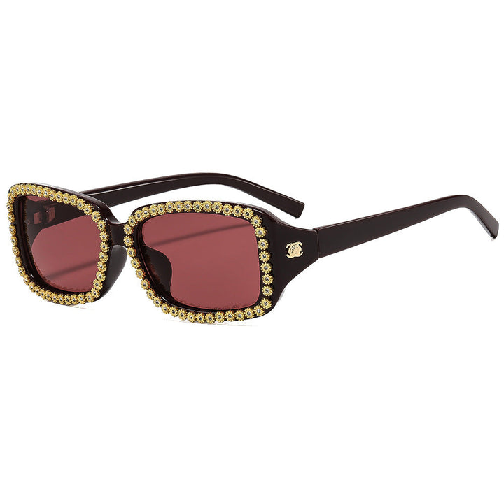 Ladies sunglasses with glamorous rhinestone frame Kalsten