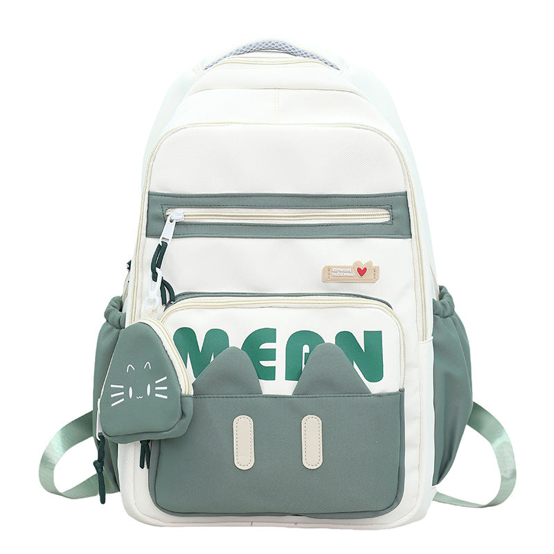 Cute Cat-Inspired School Backpack Kalsten