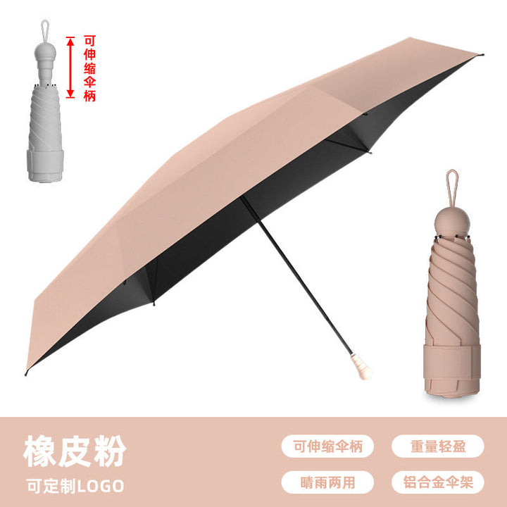 Ladies Innovative Folding Umbrella with Compact Mechanism Kalsten