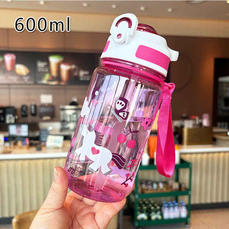 Women's Child-Friendly Drinking Bottle with Dinosaur Design Kalsten