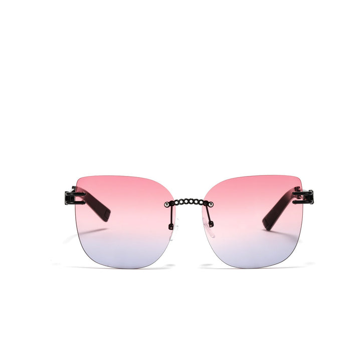 Women's Oversized Sunglasses with Stylish Gradient and Unique Frame Kalsten