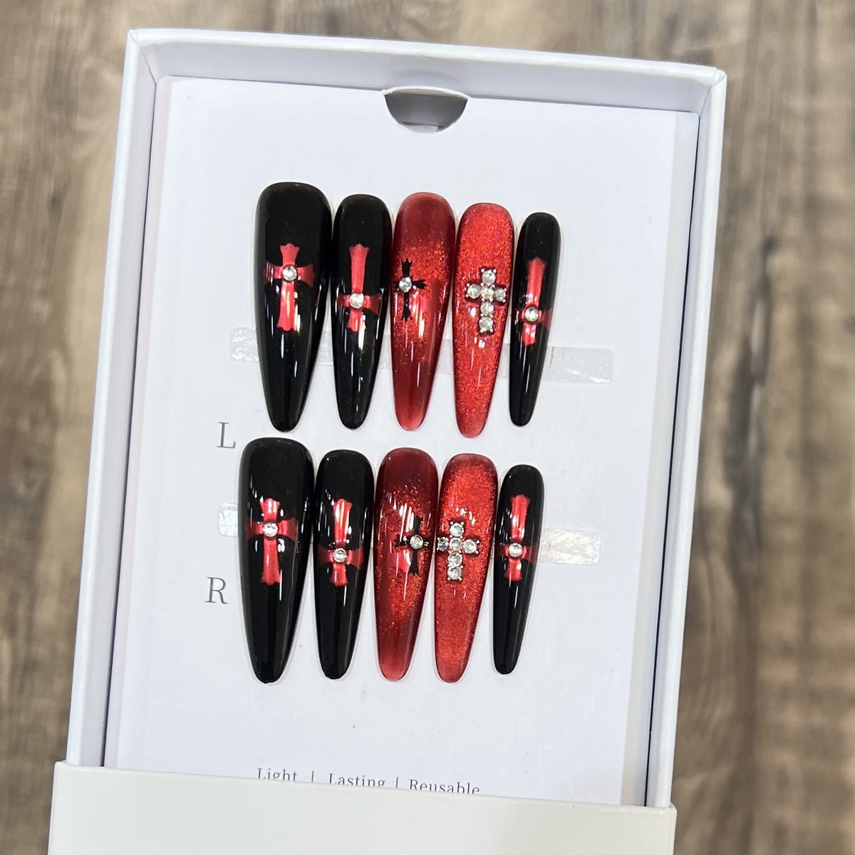 Glamorous Stiletto Press-On Nail Set Acalora