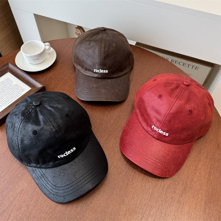 Unisex Vintage-Inspired Distressed Baseball Cap Kalsten