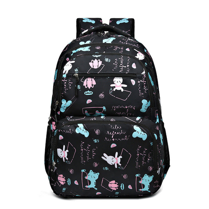 Whimsical Character Design School Backpack