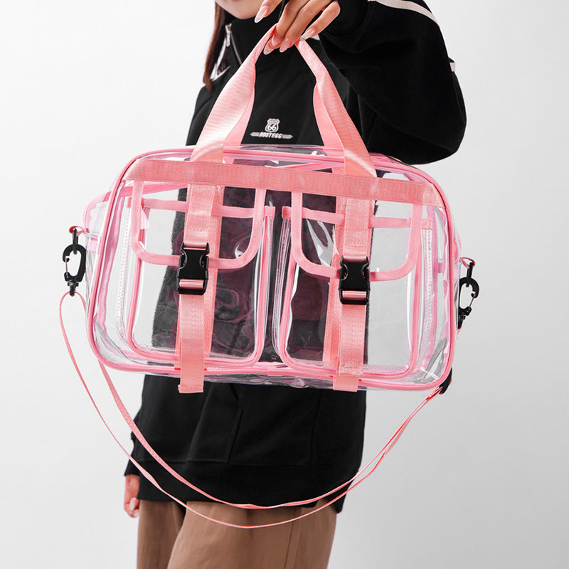 Transparent tote bag with multiple compartments Kalsten