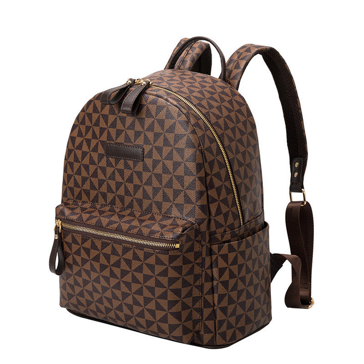 Fashionable backpack in geometric design Kalsten