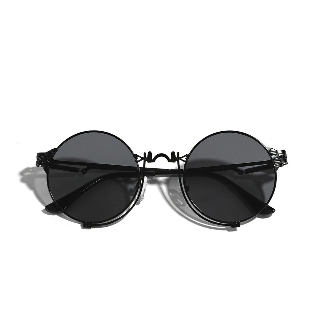 Ladies fashionable round sunglasses with high-quality metal frame Kalsten