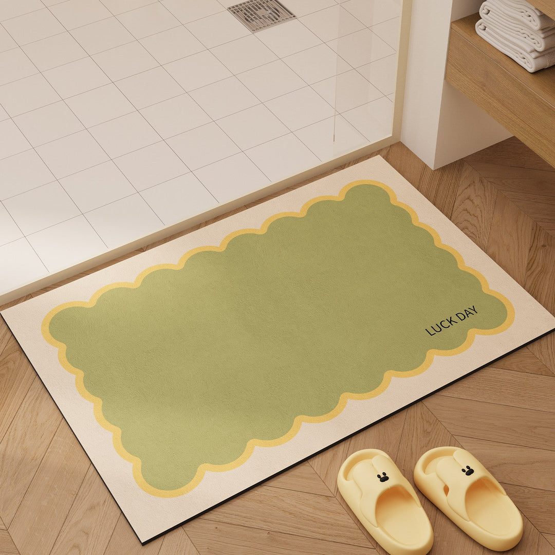 Playful Decorative Bath Mat Kalsten
