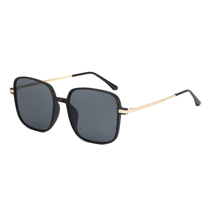 Women's square designer glasses with delicate metal frame Kalsten