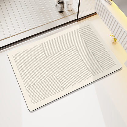 Stylish Abstract Bath Mat Acalora