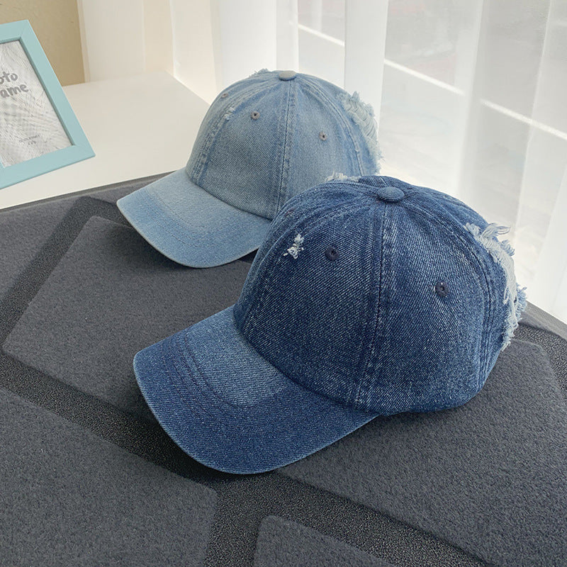 Women's Distressed Denim Baseball Cap Kalsten 1784084168