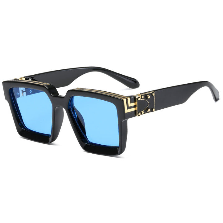 Women's square designer sunglasses with striking frame Kalsten