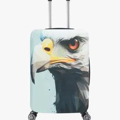 Unisex nan Kids Cabin Trolley with international landmark motif and lightweight ABS shell Kalsten