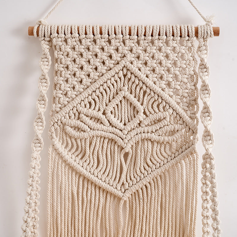 Decorative Macramé Wall Shelf Acalora