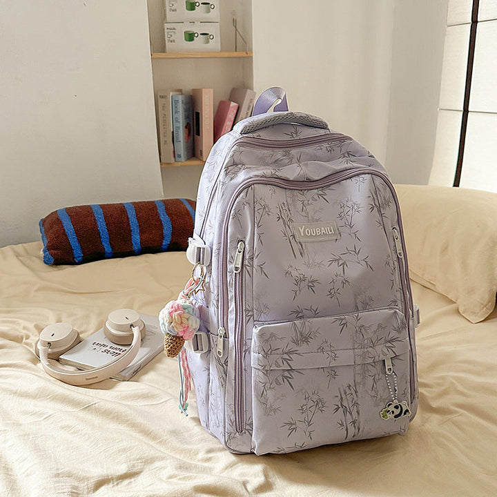 Multi-Compartment Travel School Backpack