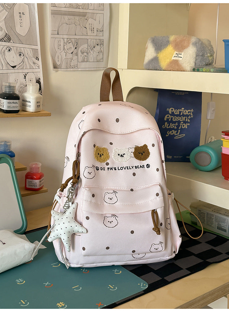 Cute Cartoon-Themed School Backpack