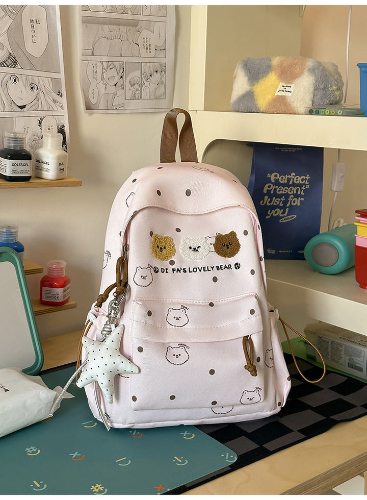 Cute Cartoon-Themed School Backpack