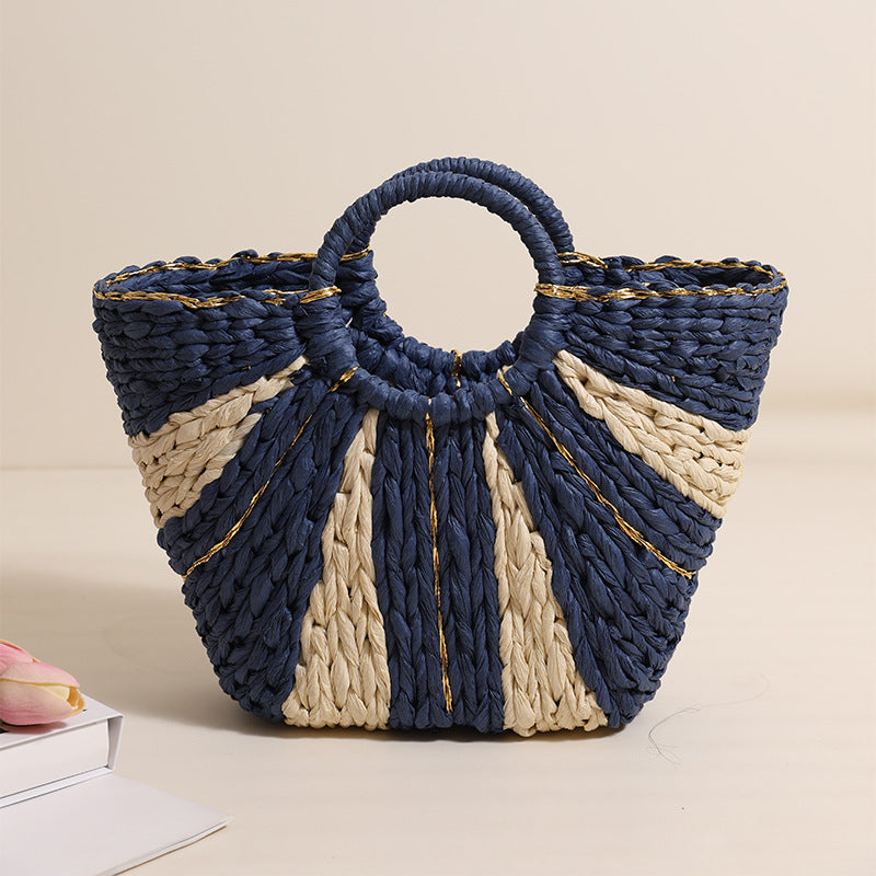 Handcrafted basket bag with innovative design Kalsten