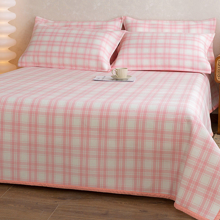 Women's high-quality checkered fabric bedding Bowlift
