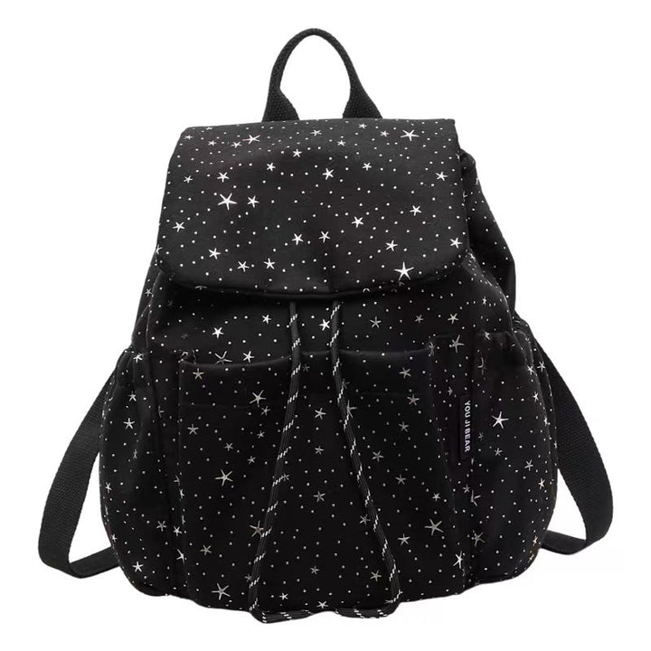 Starry Print Casual Backpack Kalsten