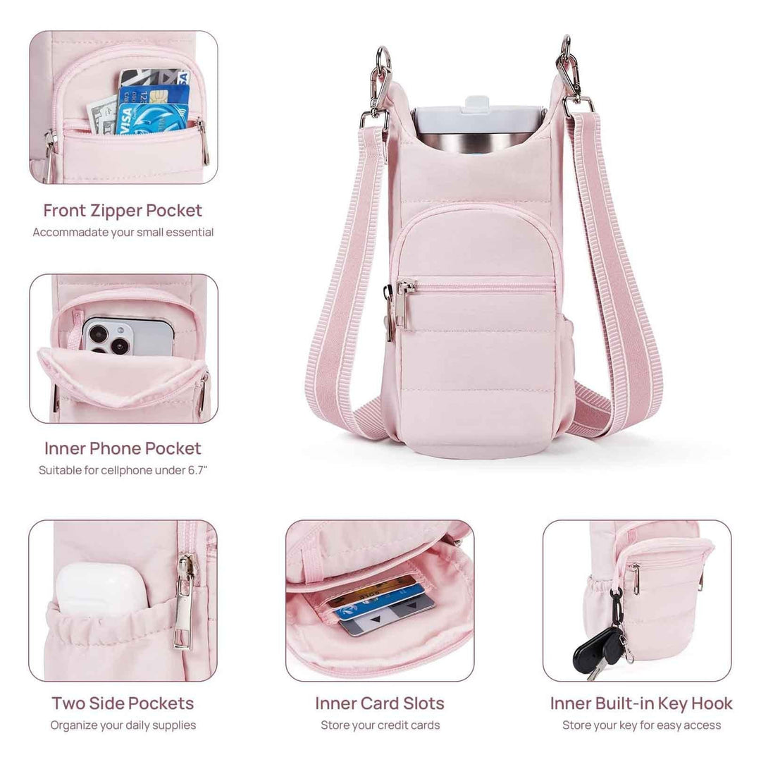 Practical shoulder bag with integrated card pocket Kalsten