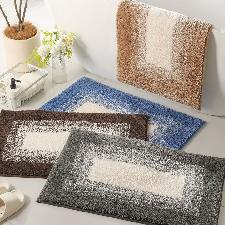 Luxurious Shaggy Bathroom Rug Kalsten