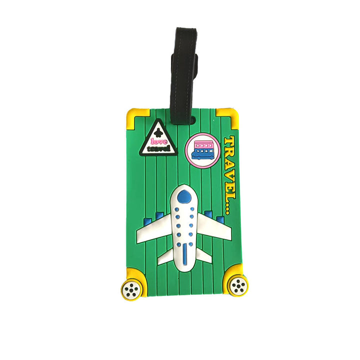 Unisex luggage tag in creative airplane design Kalsten