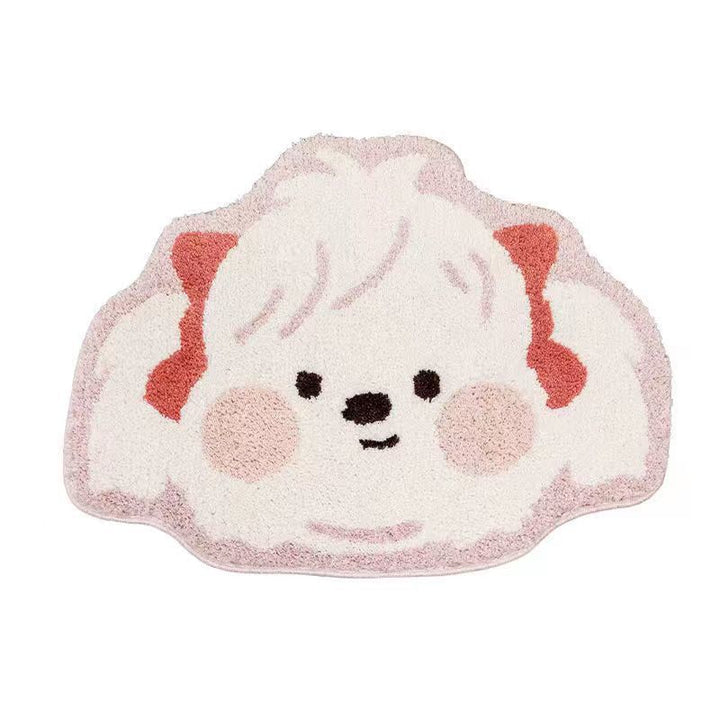 Cute Dog-Themed Bath Mat Kalsten
