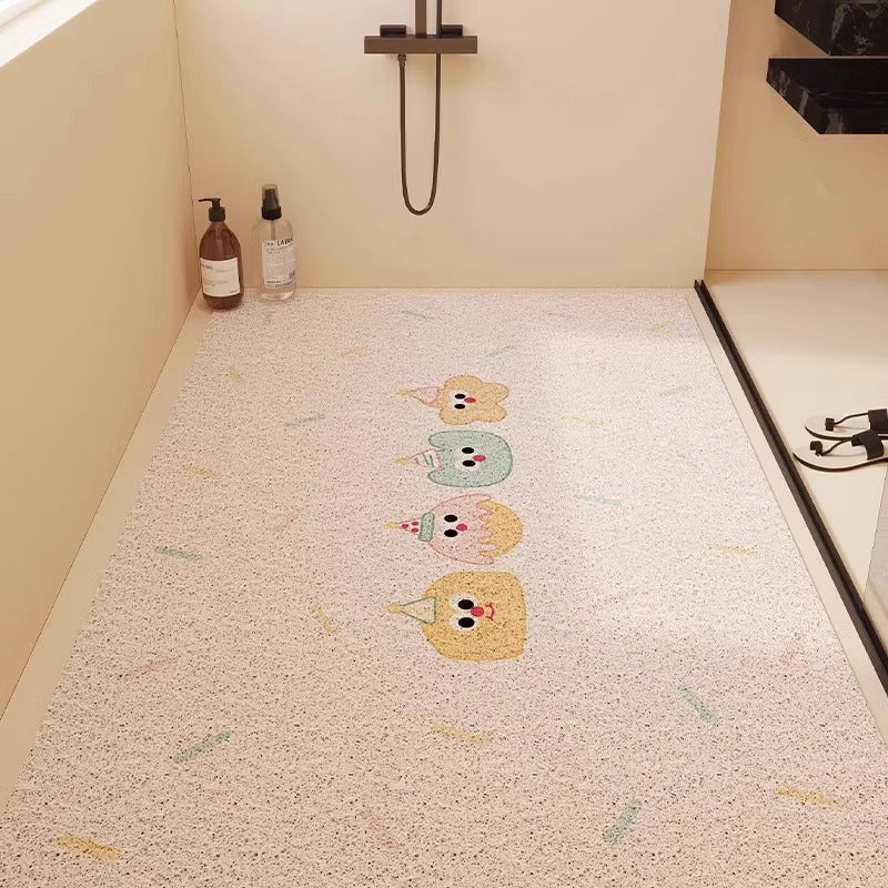 Fun Dinosaur-Themed Bathroom Mat Kalsten