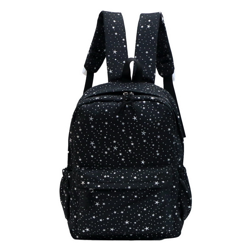 Star-Patterned Academic Backpack Kalsten